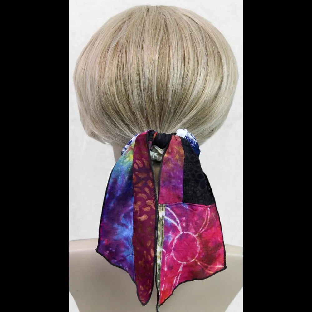 15 Patchwork Pony Tail Hair Scrunchies ($1.40 each)