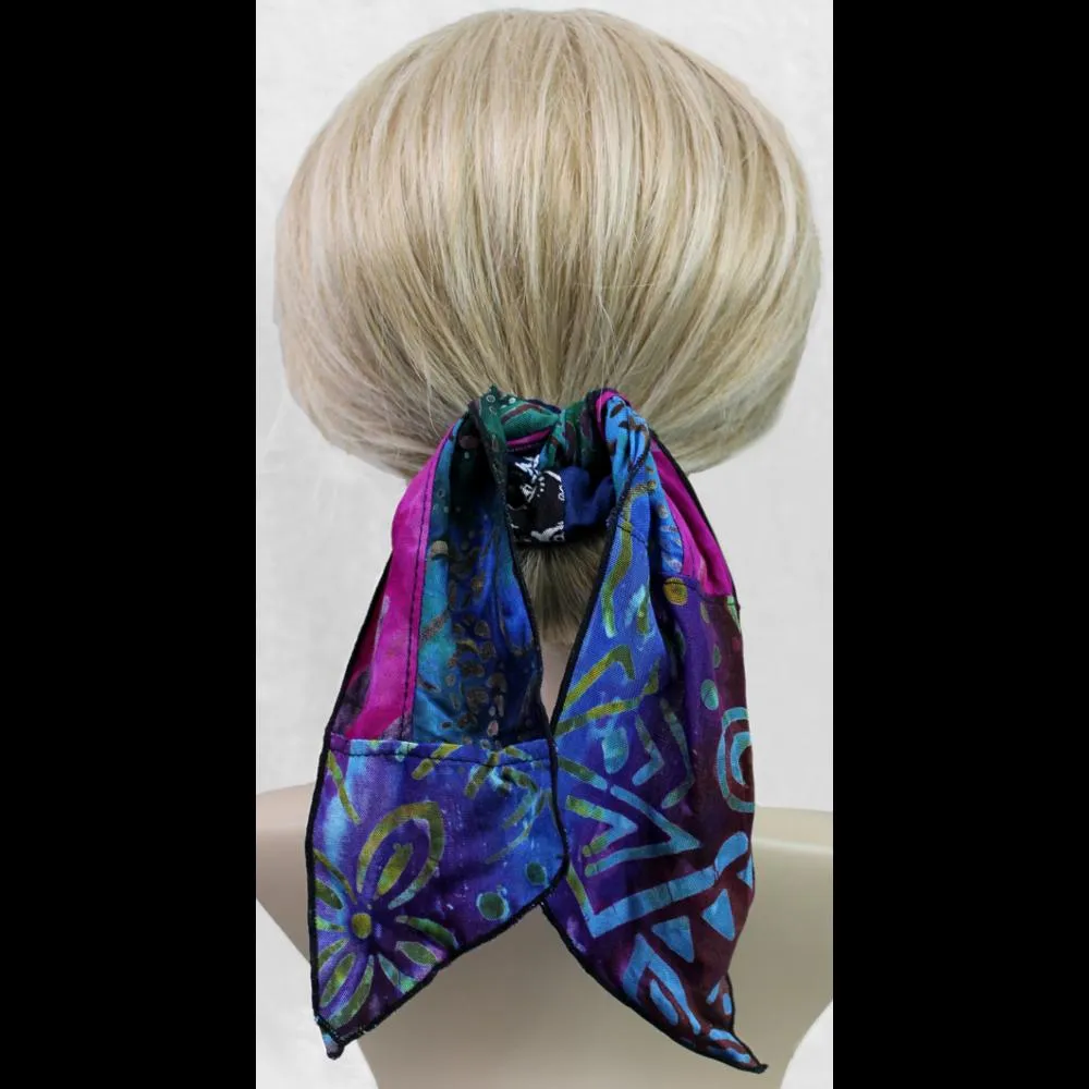 15 Patchwork Pony Tail Hair Scrunchies ($1.40 each)