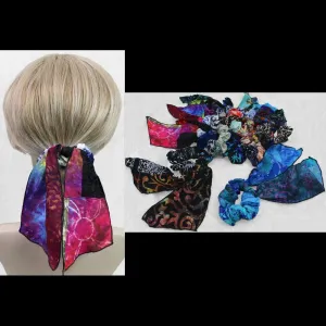 15 Patchwork Pony Tail Hair Scrunchies ($1.40 each)