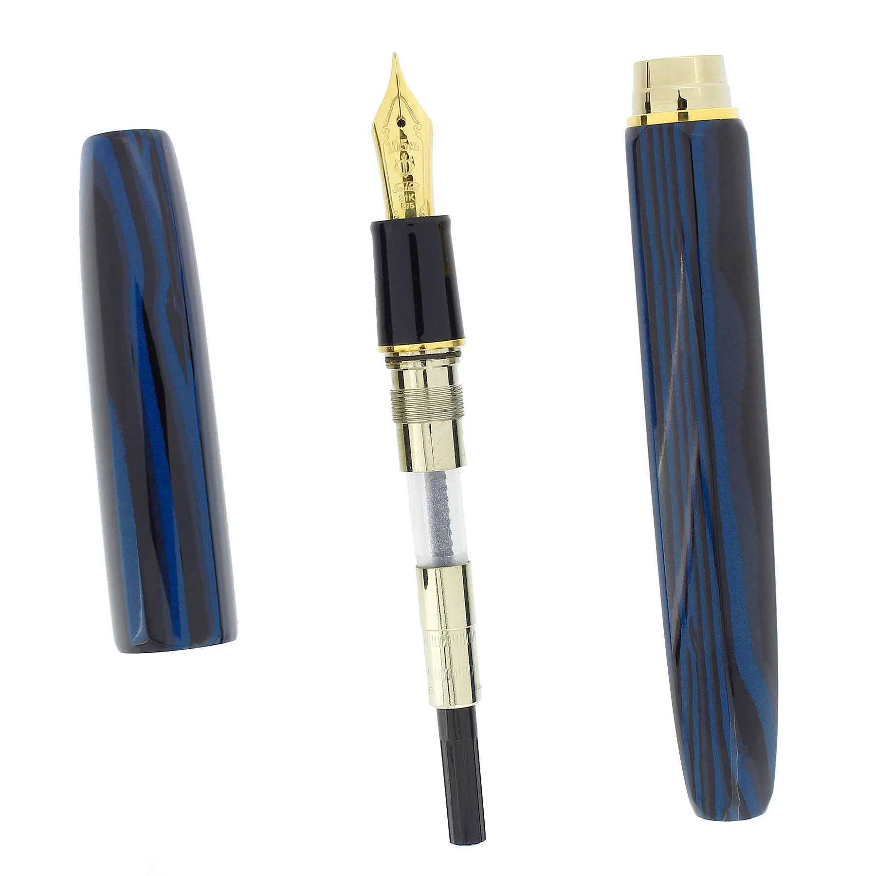 2016 SAILOR 105TH ANNIVERSARY ZUISEI EBONITE 21K H-M NIB LIMITED EDITION FOUNTAIN PEN NEVER INKED
