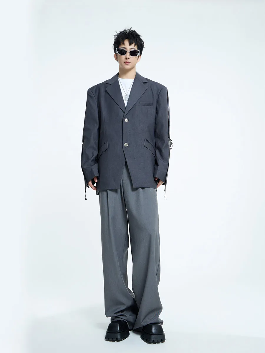 【23s September.】Metallic Embellished Blazer-L