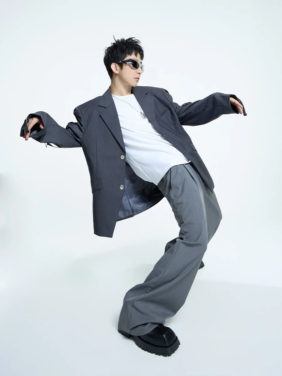 【23s September.】Metallic Embellished Blazer-L