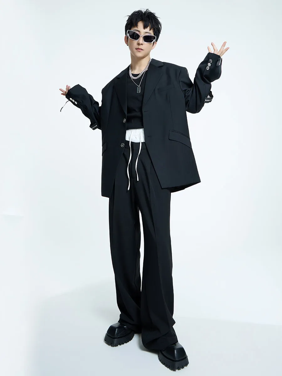 【23s September.】Metallic Embellished Blazer-L
