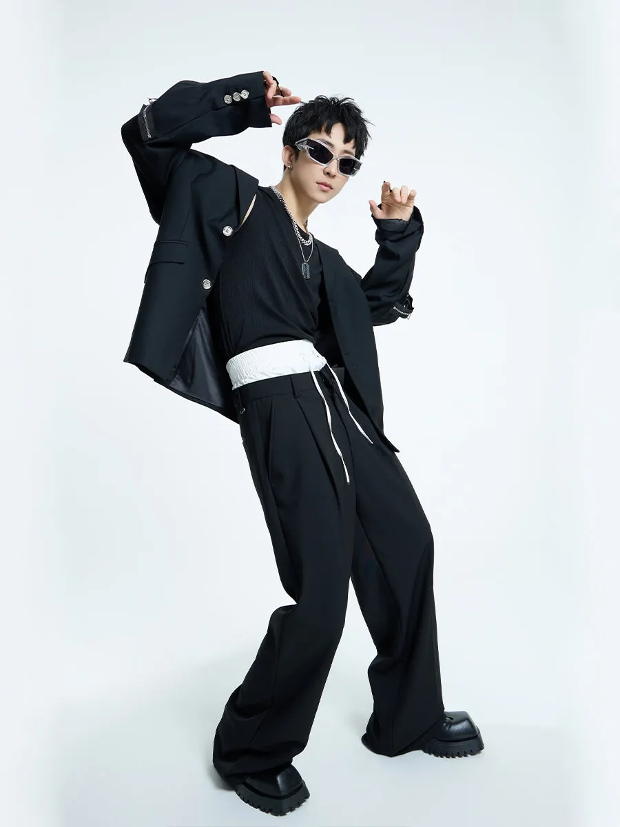 【23s September.】Metallic Embellished Blazer-L
