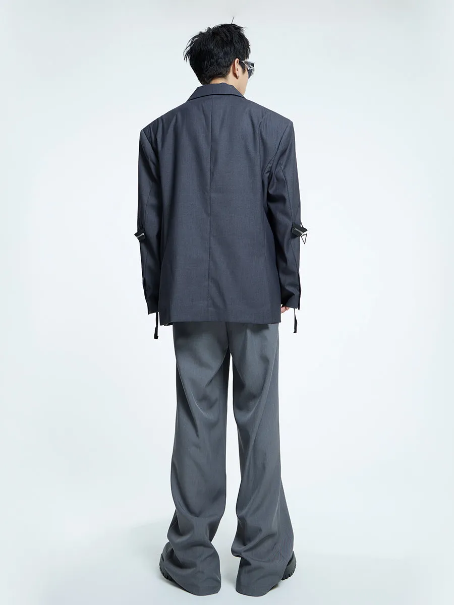 【23s September.】Metallic Embellished Blazer-L