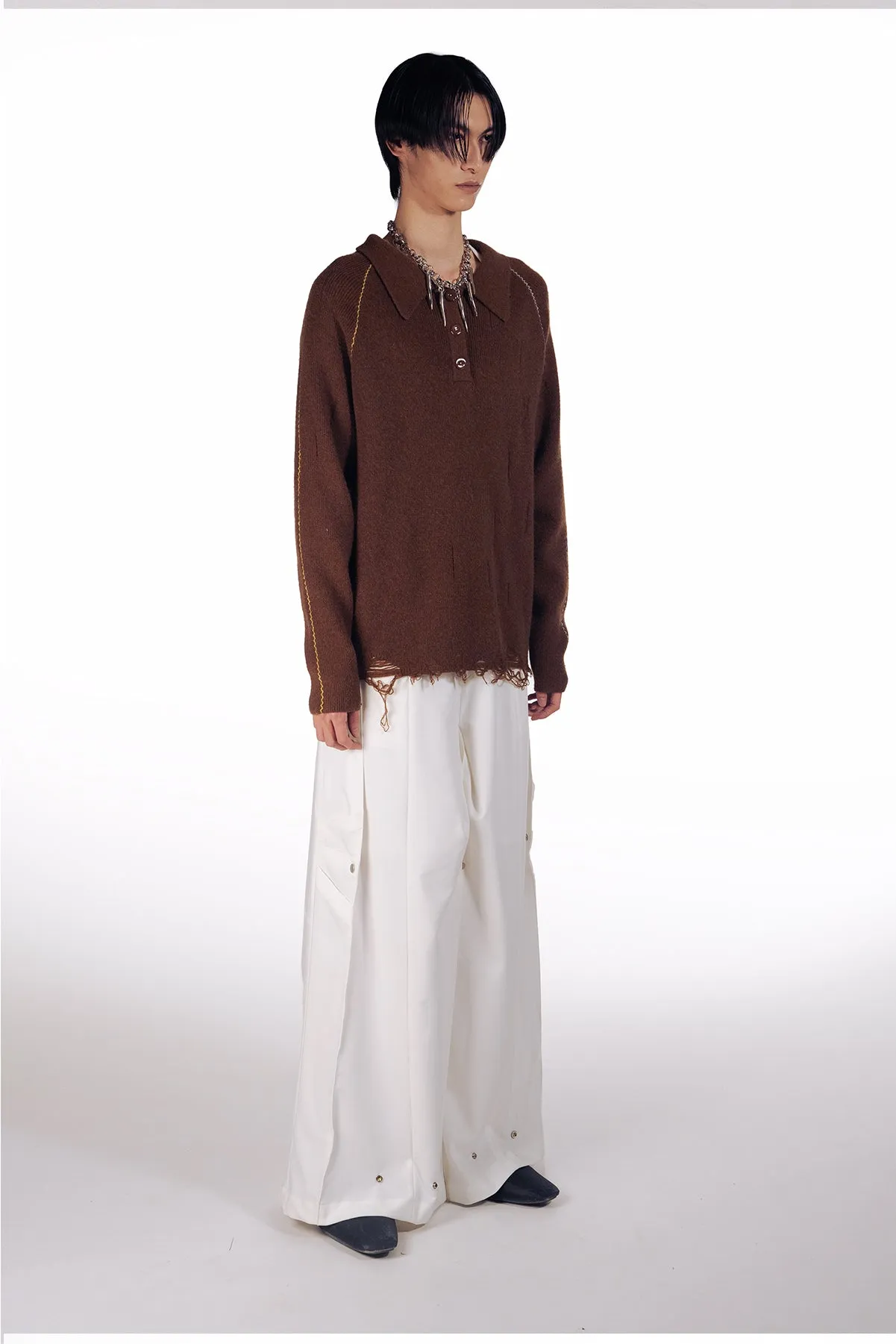 2WAY Casual Wide Leg Pants