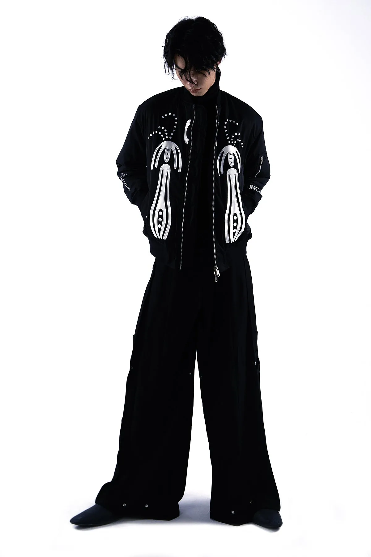 2WAY Casual Wide Leg Pants