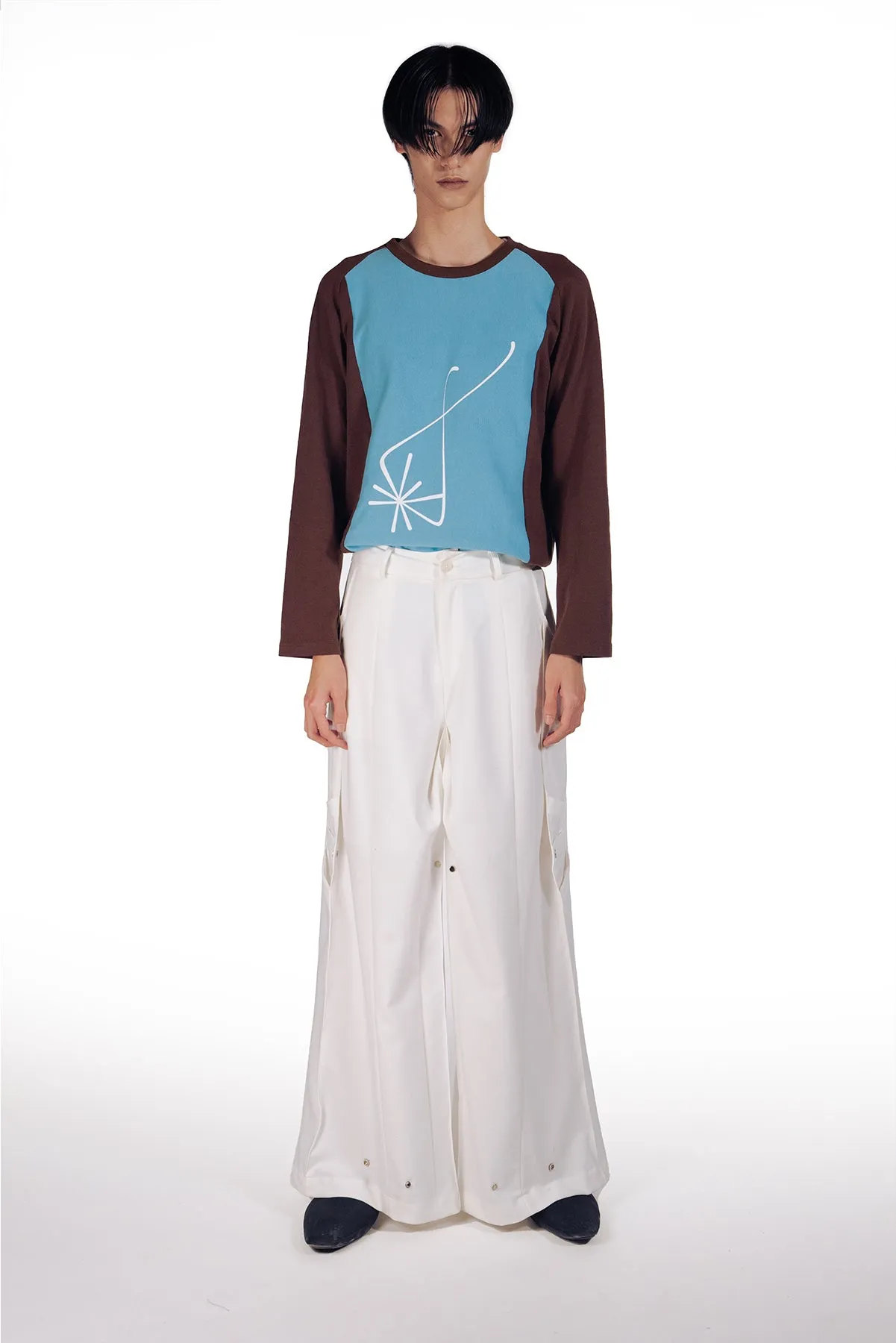 2WAY Casual Wide Leg Pants