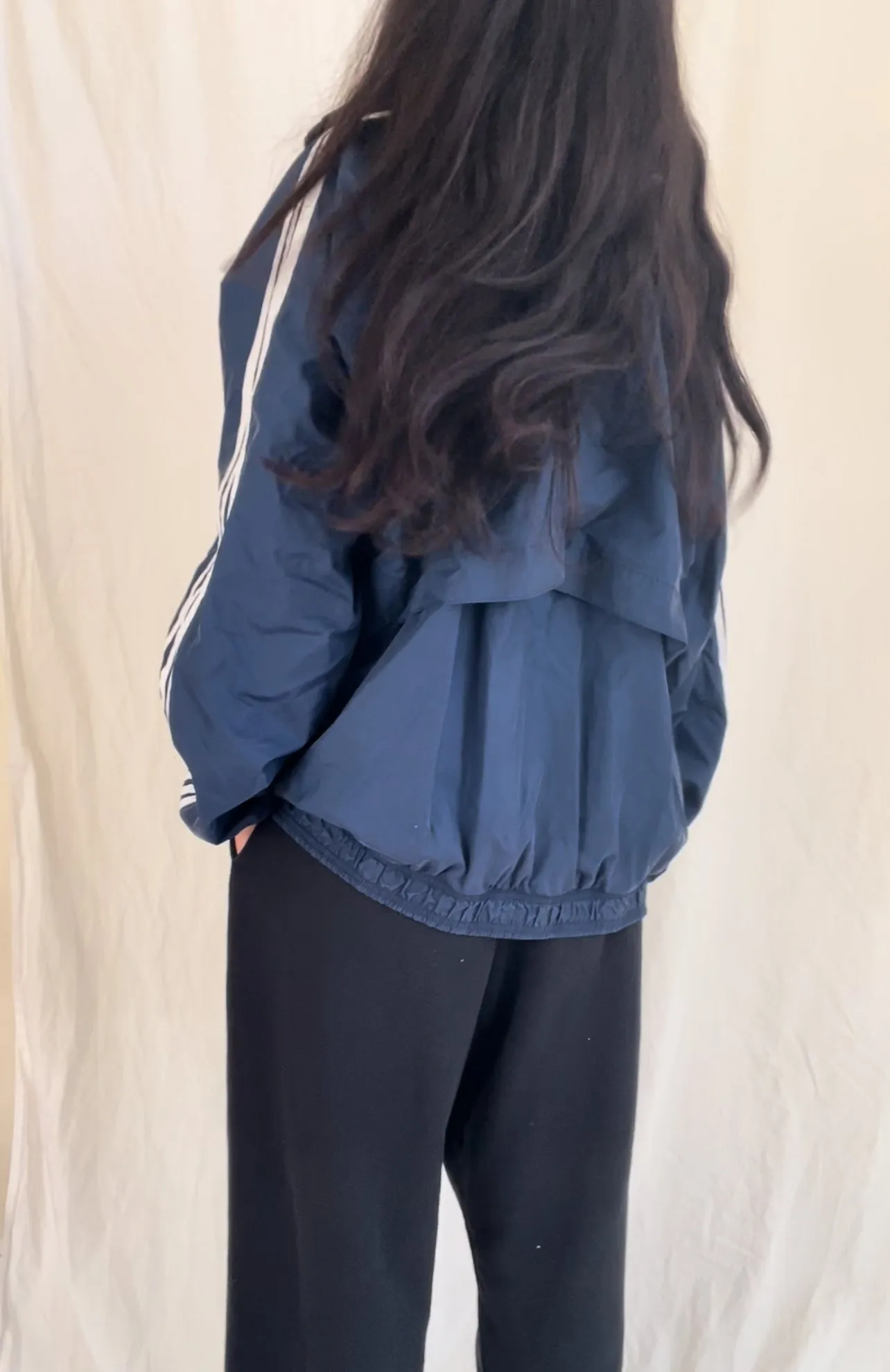 90’s Navy Windbreaker