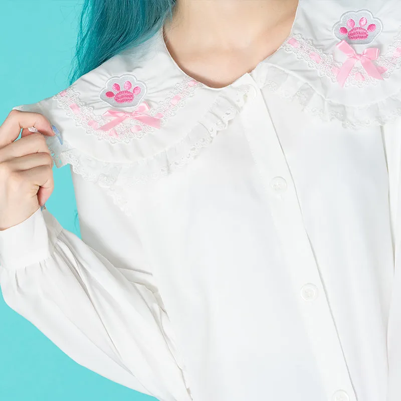 ACDC RAG "Whip Cat" sailor blouse