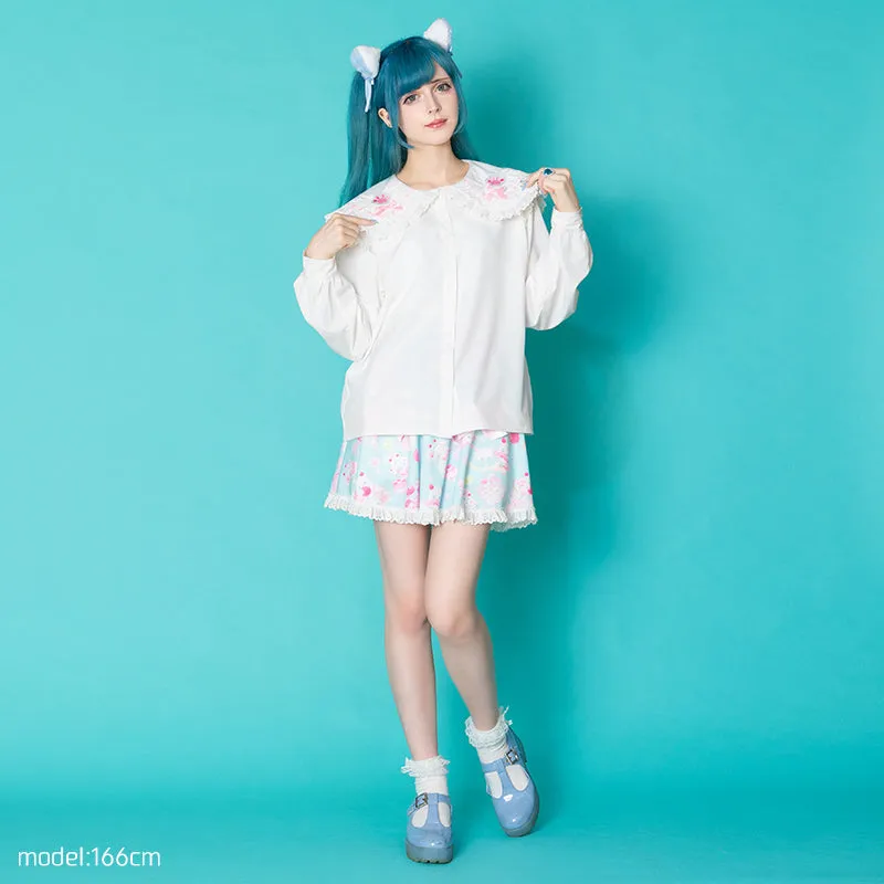 ACDC RAG "Whip Cat" sailor blouse