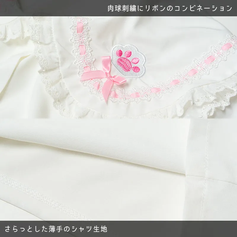 ACDC RAG "Whip Cat" sailor blouse