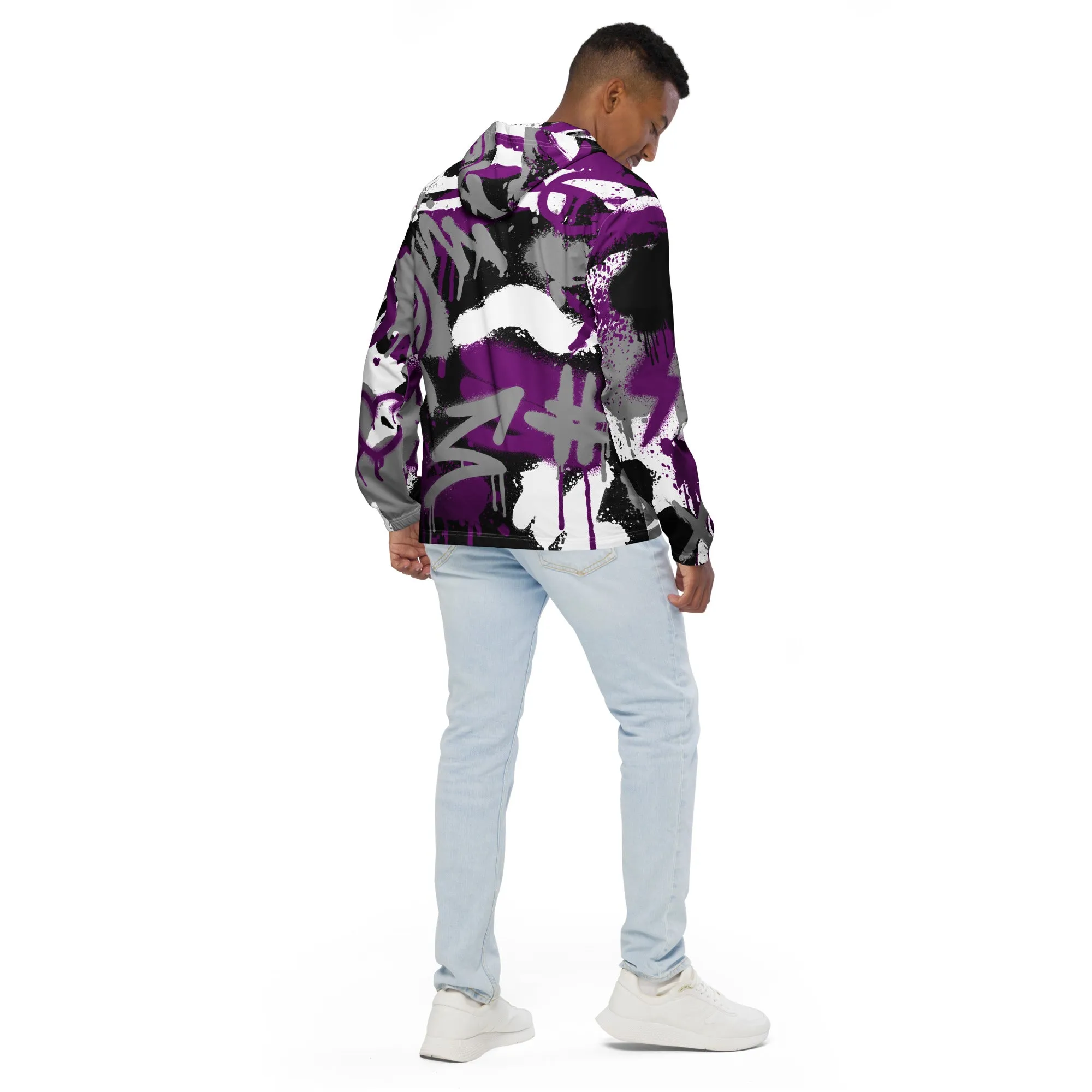 Aces Asexual Pride Graffiti Jacket