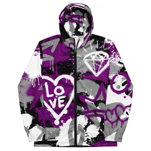 Aces Asexual Pride Graffiti Jacket