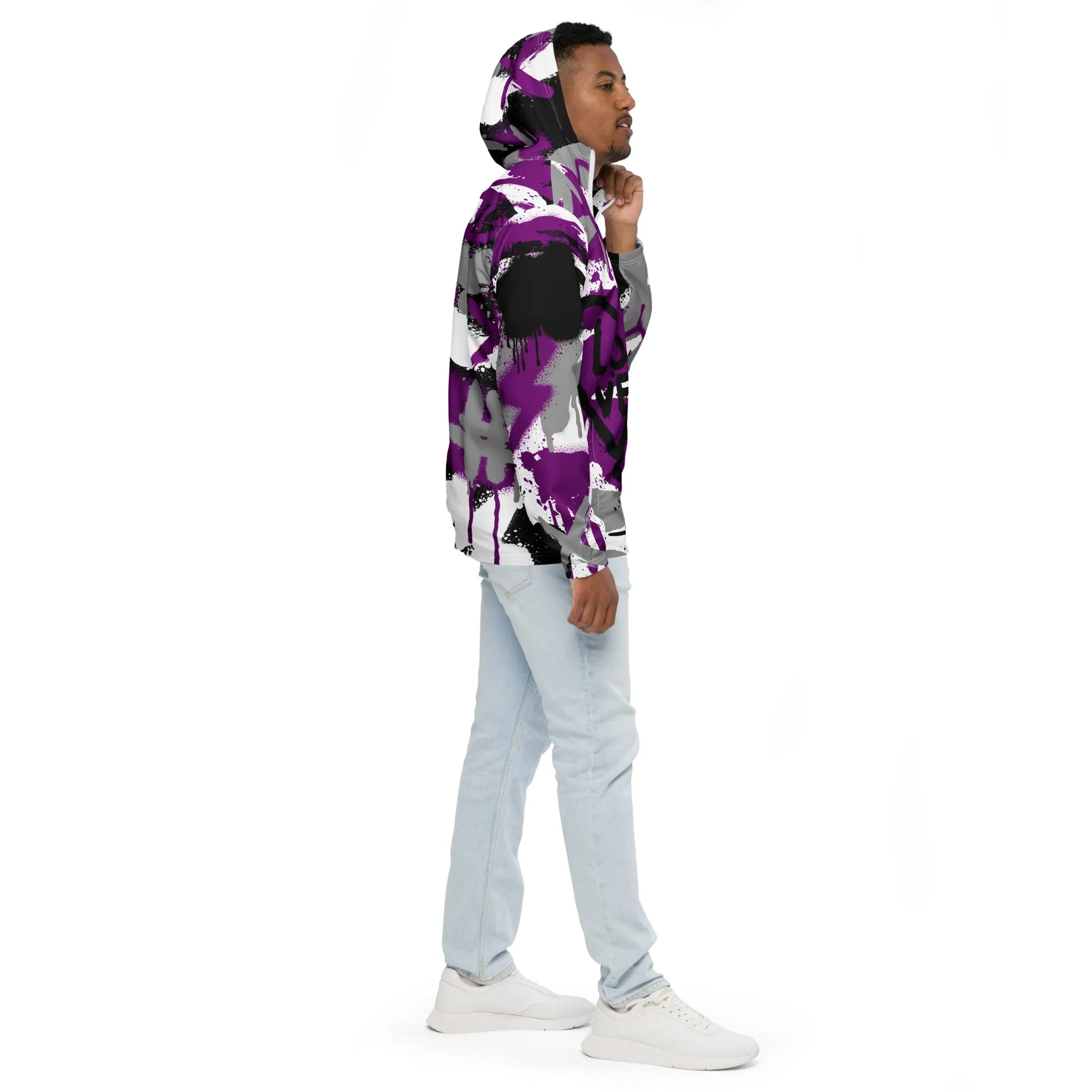Aces Asexual Pride Graffiti Jacket