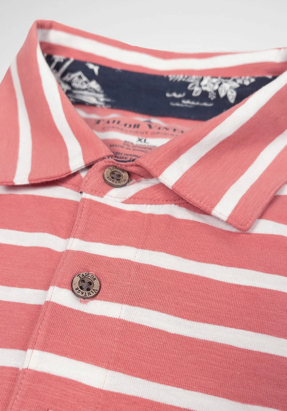 Airotec® Jersey Sailor Stripe Polo