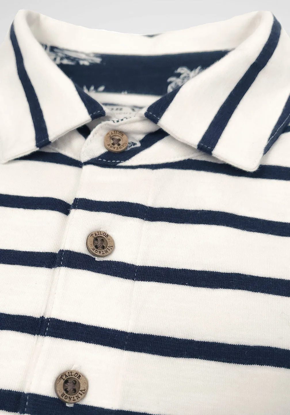 Airotec® Jersey Sailor Stripe Polo