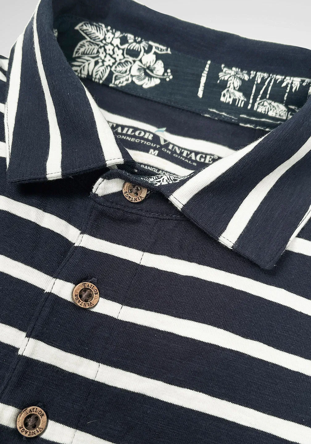 Airotec® Jersey Sailor Stripe Polo