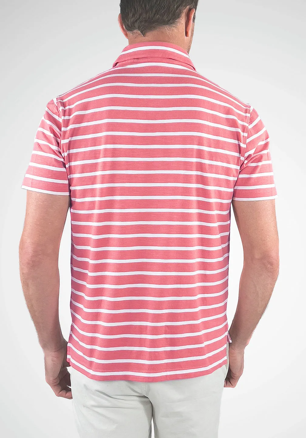 Airotec® Jersey Sailor Stripe Polo