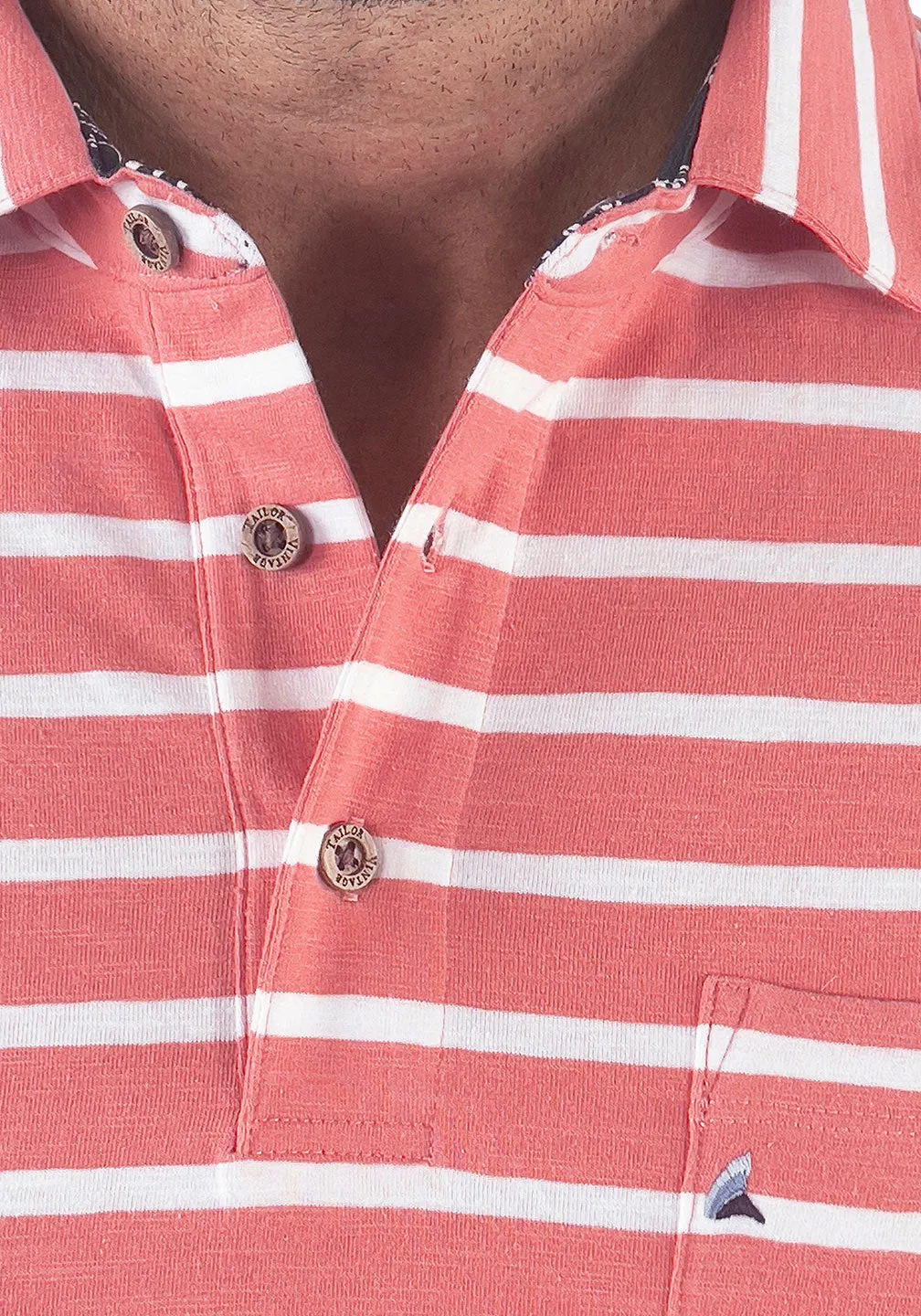 Airotec® Jersey Sailor Stripe Polo