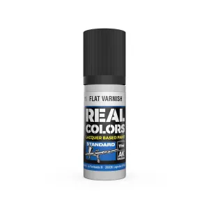 AK Interactive RC801 Real Colors Flat Varnish Paint 17ml
