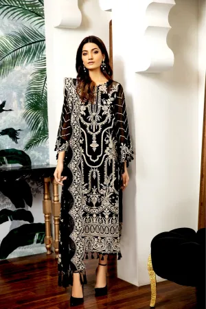 Alizeh Embroidered Chiffon Royale De Luxe Collection – Clara