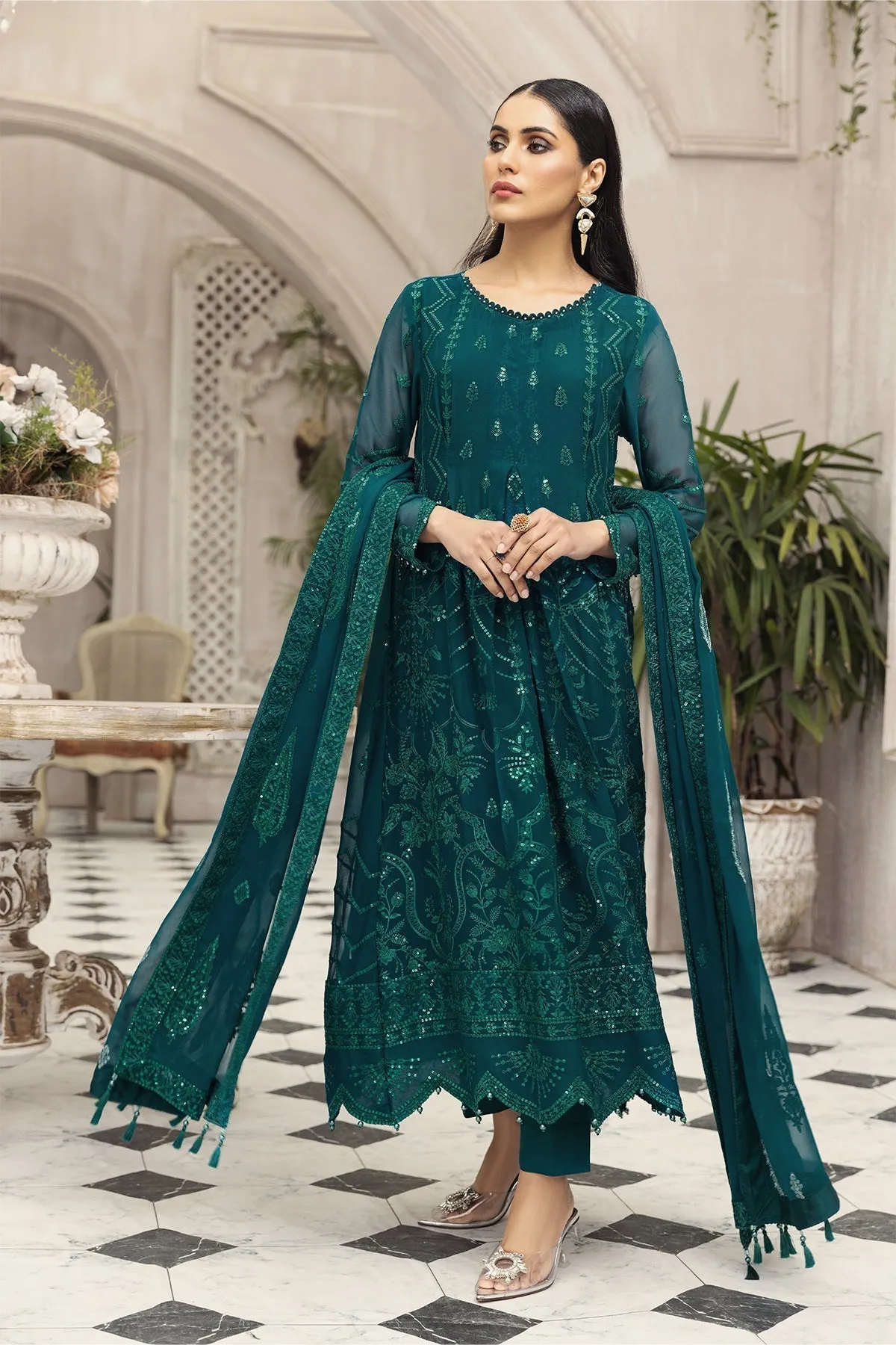 Alizeh Ik Dastaan Embroidered Chiffon Collection – Tabeer