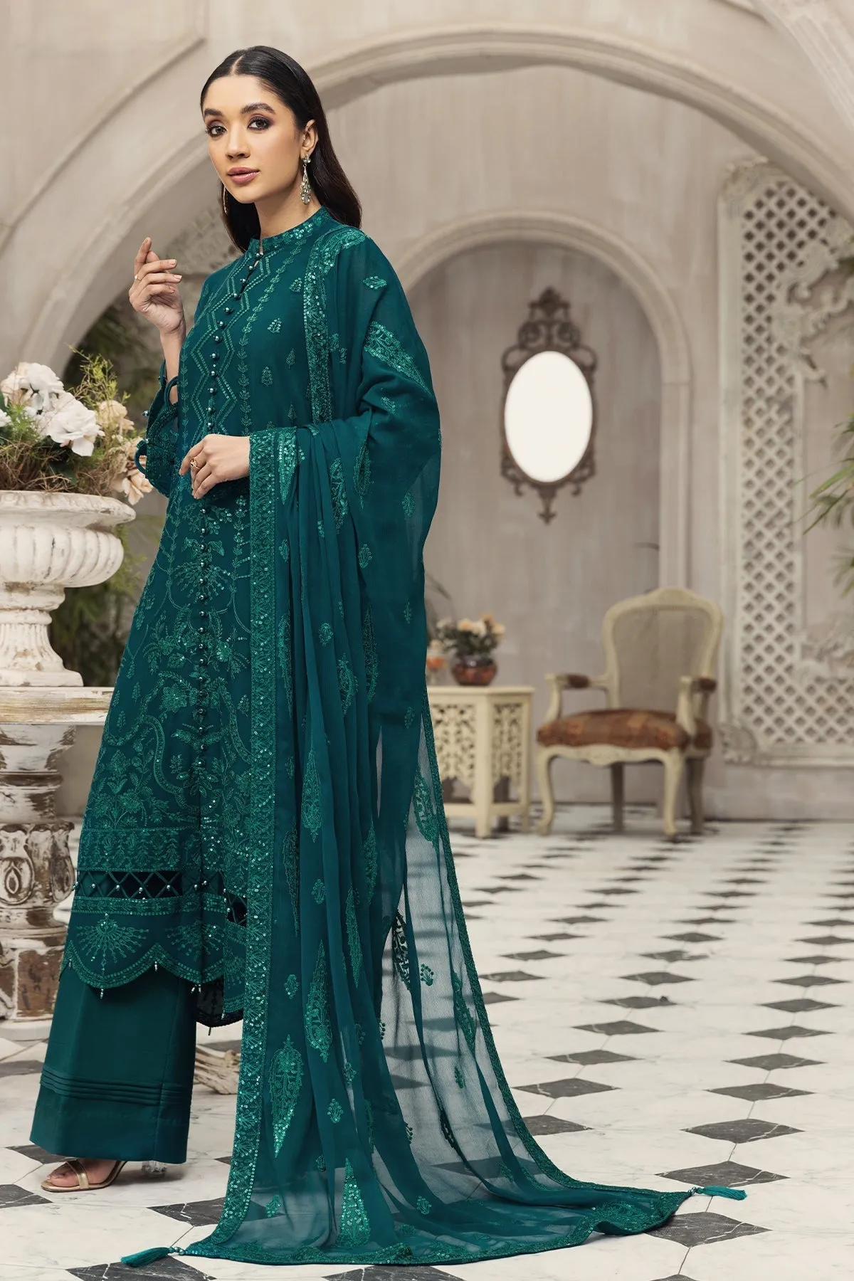 Alizeh Ik Dastaan Embroidered Chiffon Collection – Tabeer