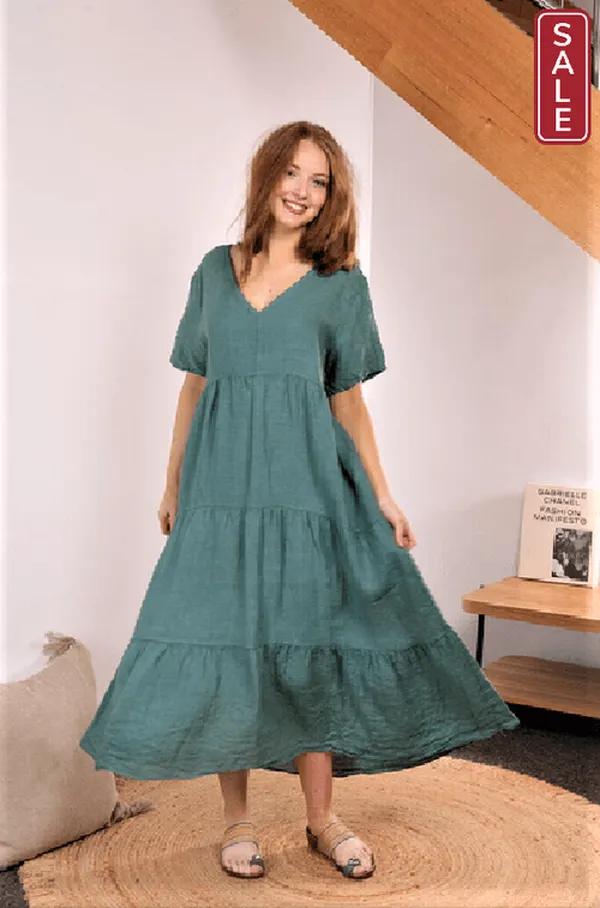 Belinha Linen Dress
