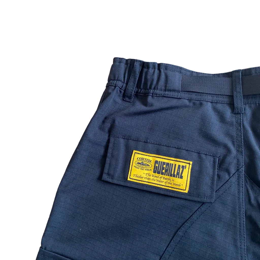 Bermuda Corteiz Guerillaz Cargo Preto