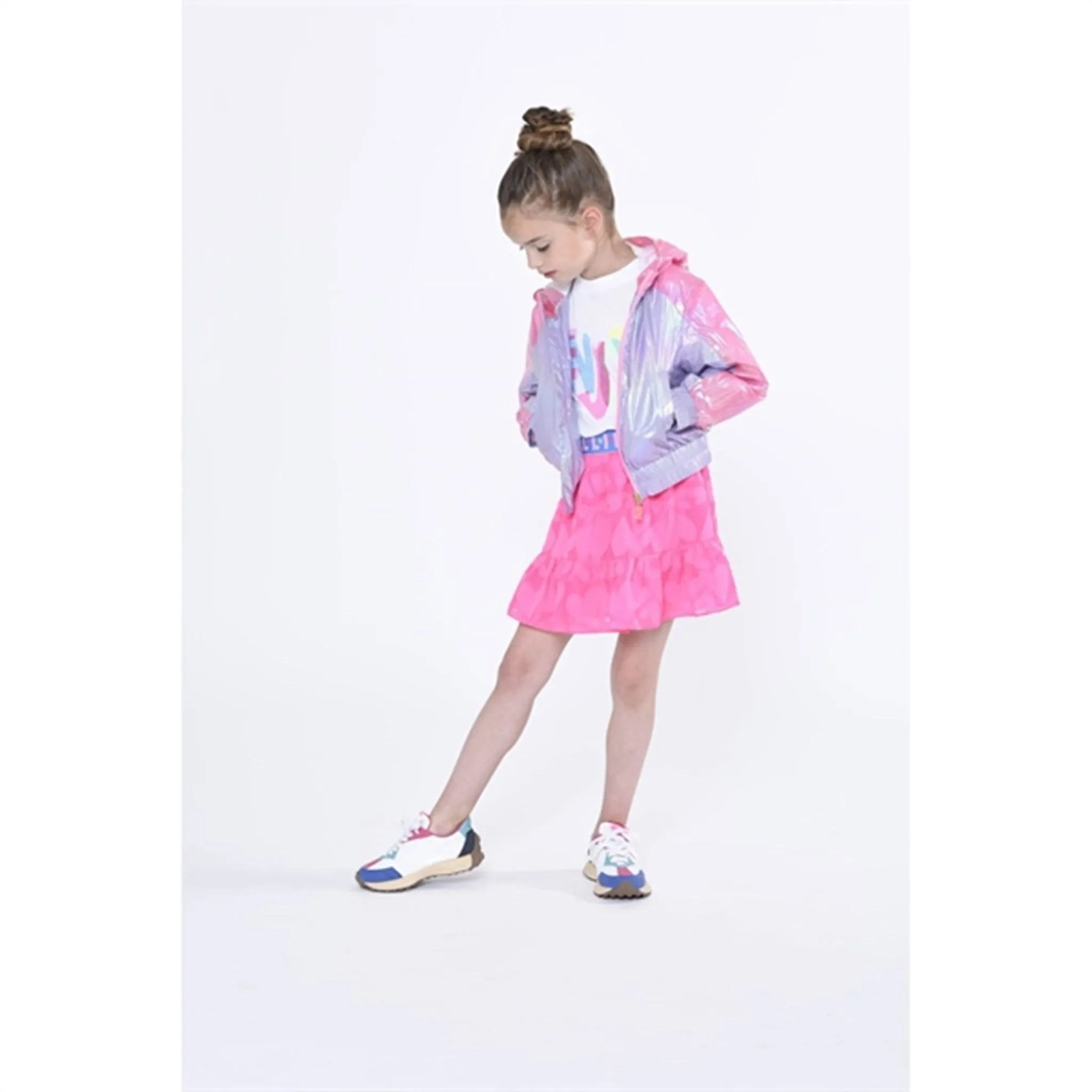 Billieblush Hooded Windbreaker Pale Blue