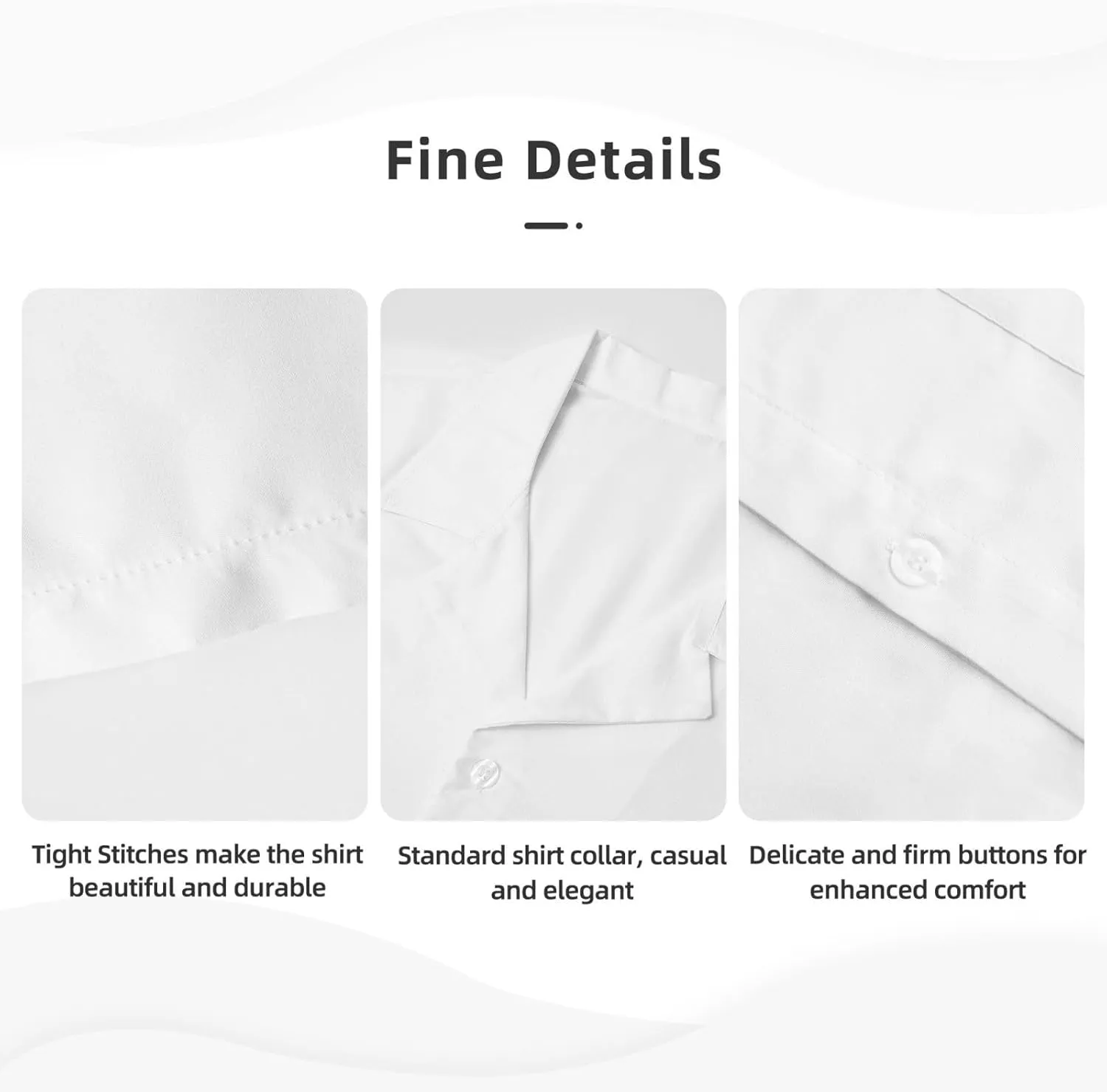 Black White Rose Print Men's Button-Down Shirts Short Sleeve Cuban Collar Shirt Beach Summer Wedding Shirt