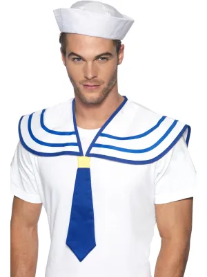 Blue Sailor Neck Tie