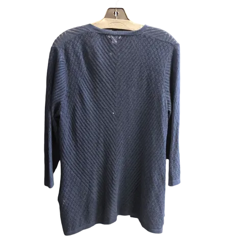 Cardigan By Westport In Navy, Size: L