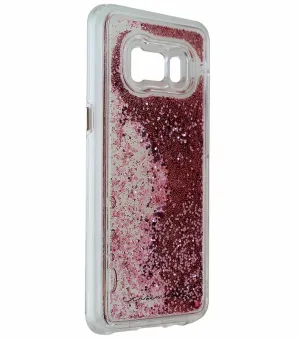Case-Mate Naked Tough Waterfall Case Cover For Galaxy S8  - Clear / Pink Glitter