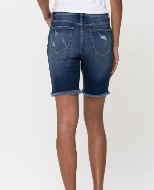 Cello Distressed Bermuda