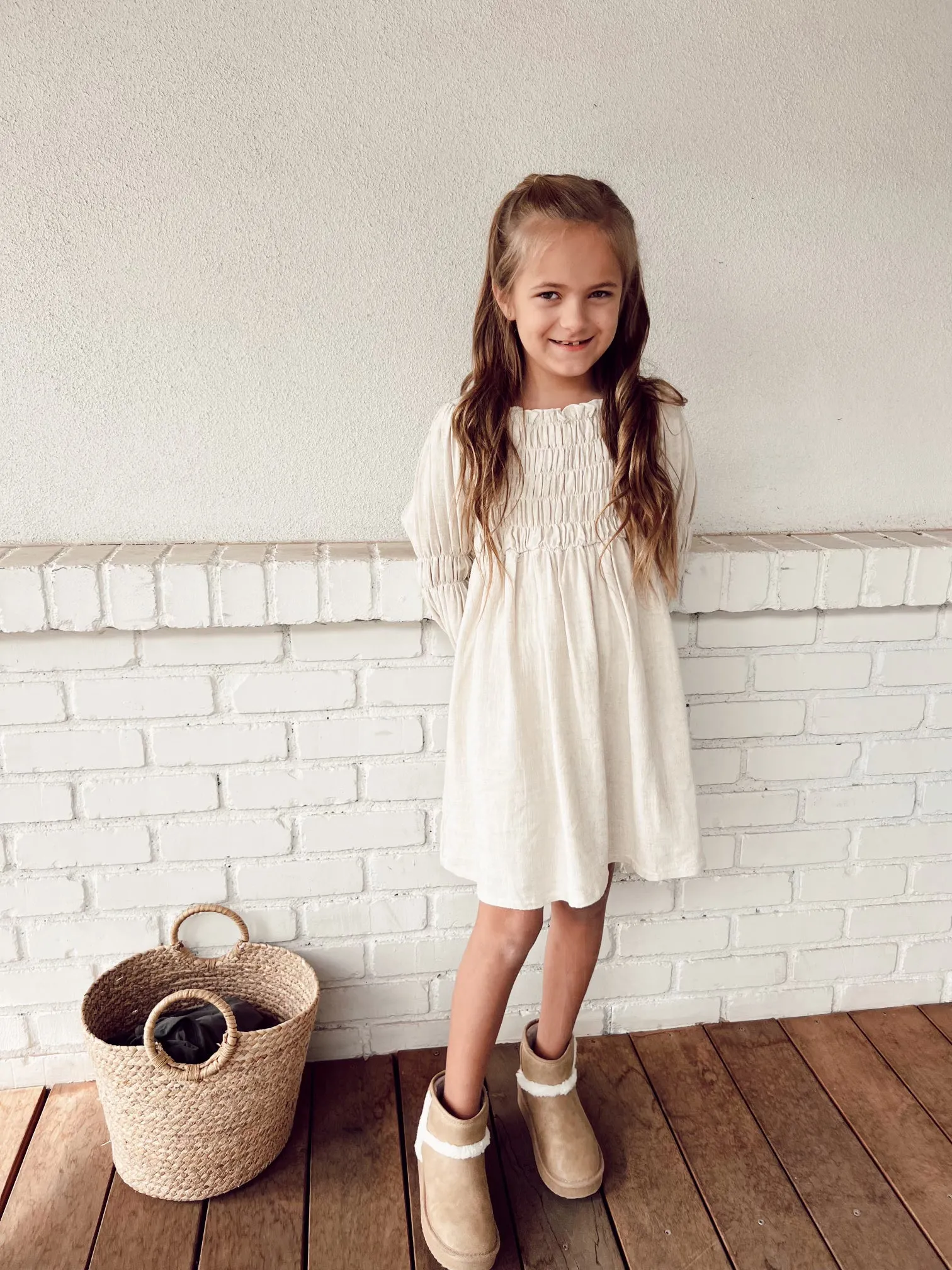 Children's Linen Dress | Flax