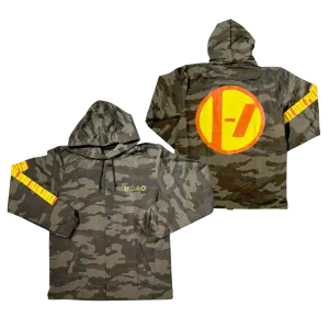 Clancy Camo Windbreaker