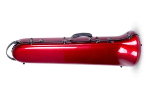 Crossrock CRF1020TB-RD Fiberglass Tenor Trombone Case - Red