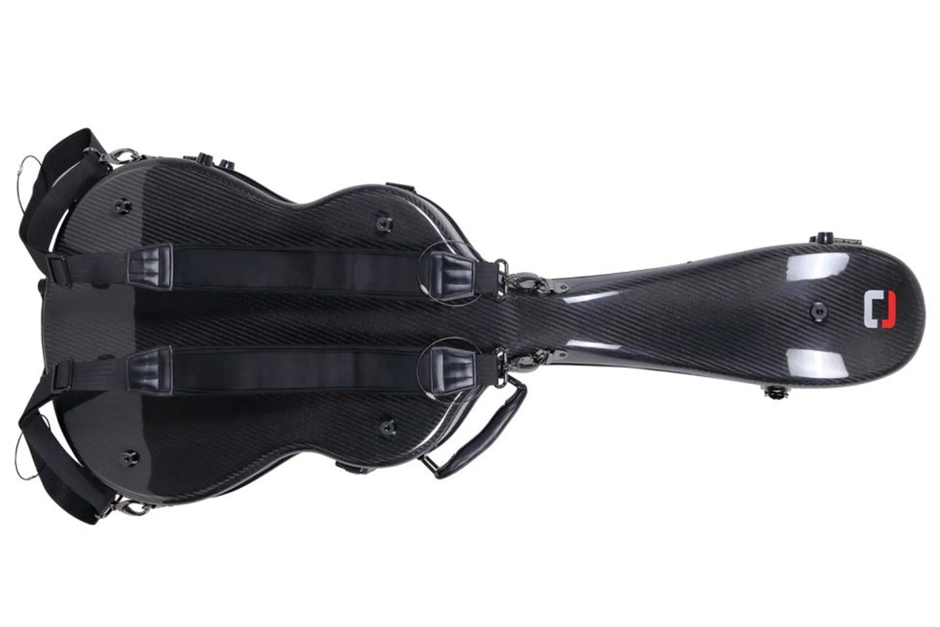 Crossrock CRF6030CBK Air Carbon 4/4 Classical Guitar Case - Black