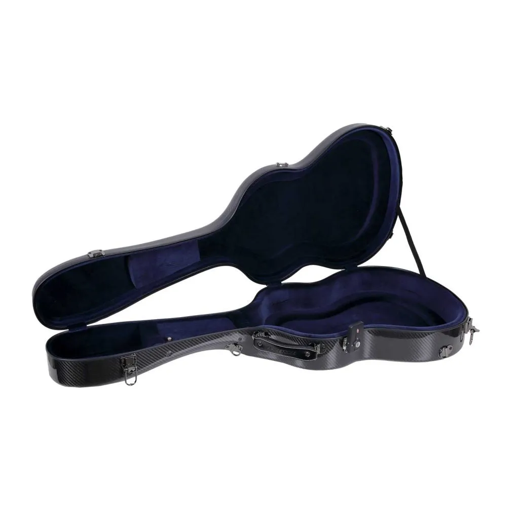 Crossrock CRF6030CBK Air Carbon 4/4 Classical Guitar Case - Black