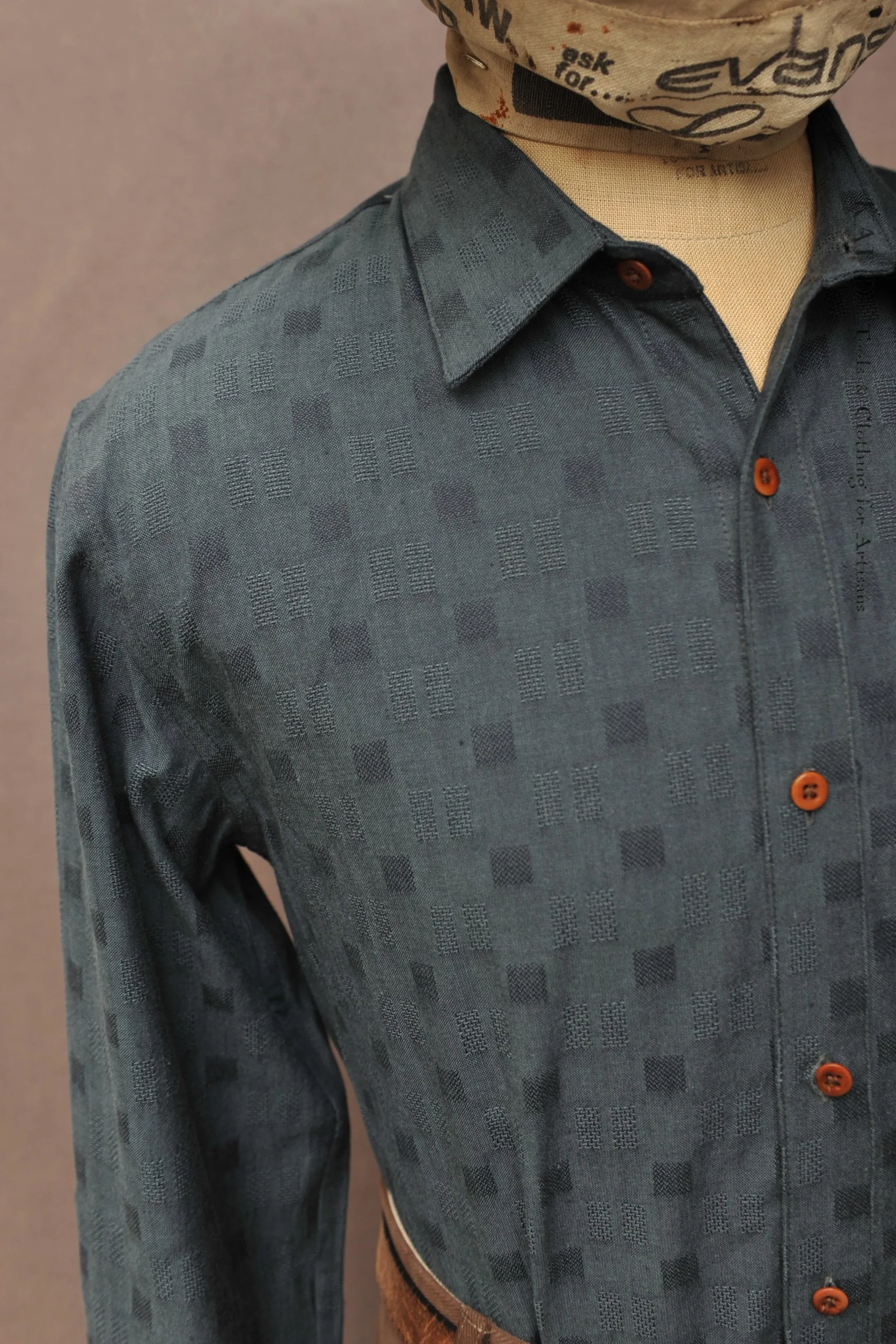 Delancey Shirt - Dimensional Weave - M, L, XL