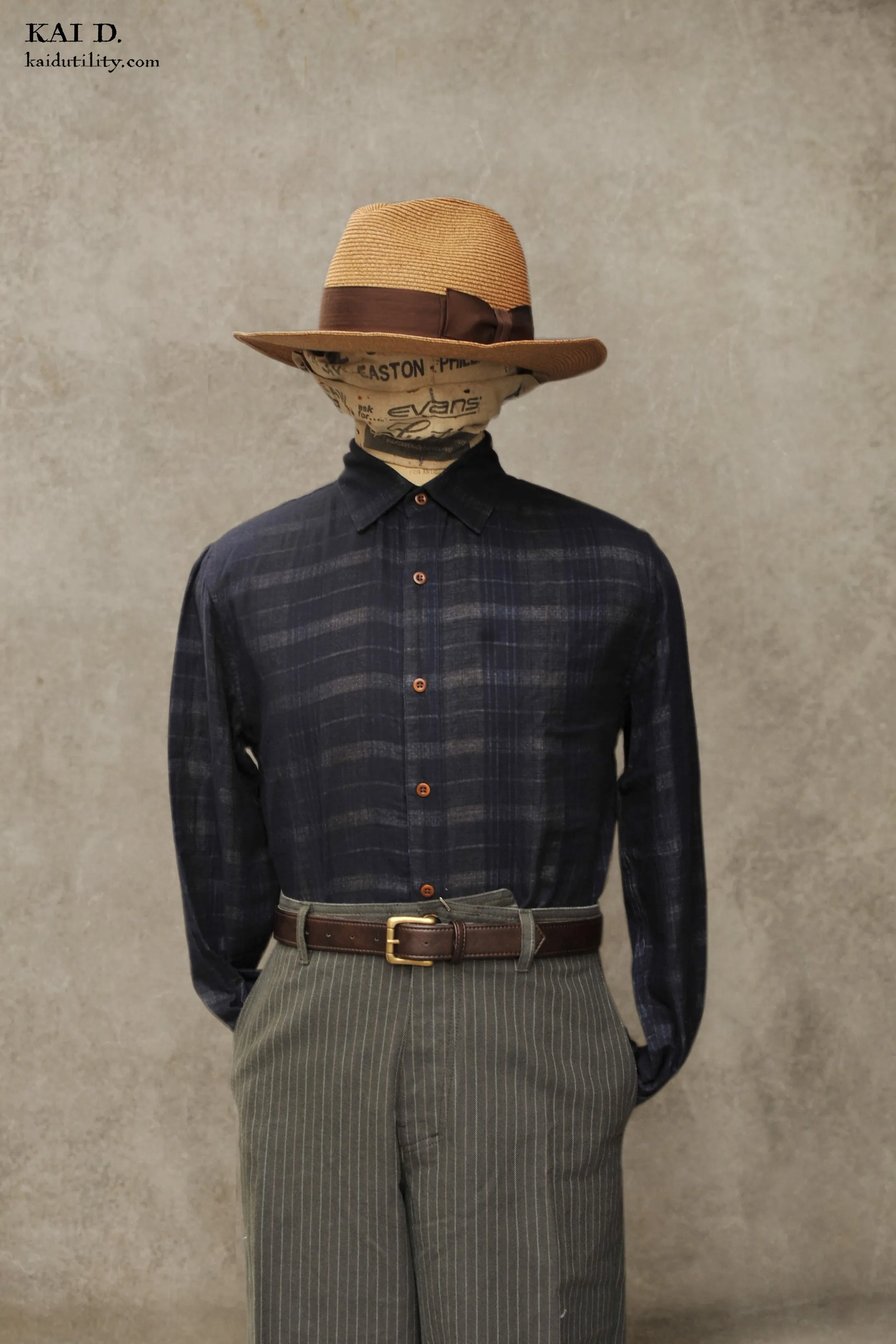 Delancey Shirt - Double Gauze Cotton - S