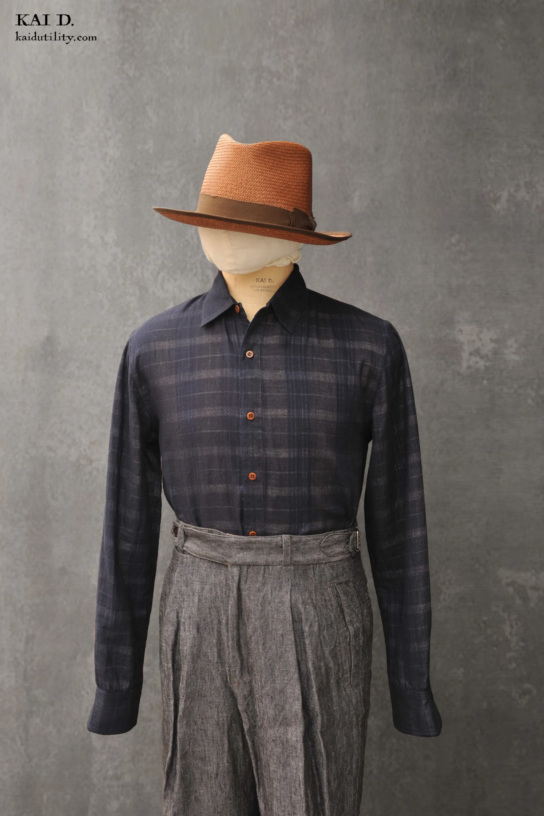 Delancey Shirt - Double Gauze Cotton - S
