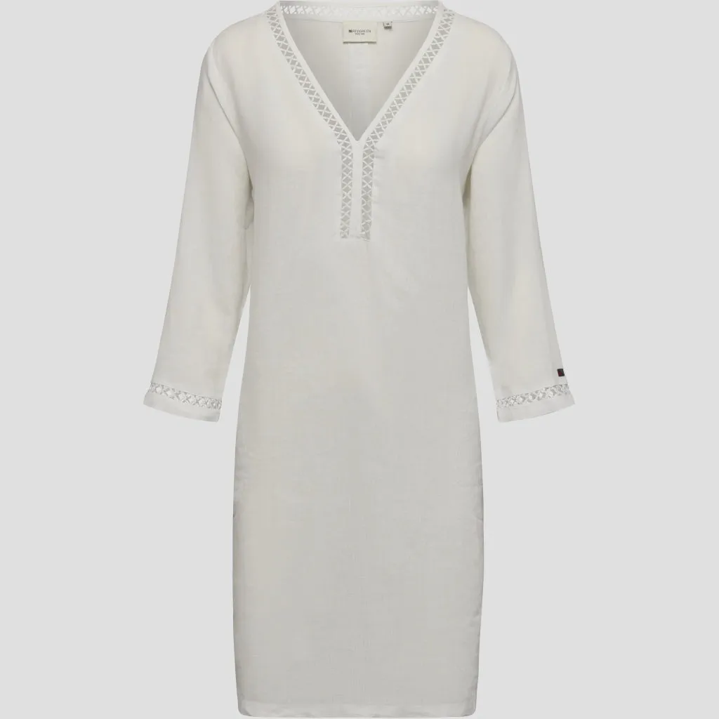 Diaz Linen Dress - White