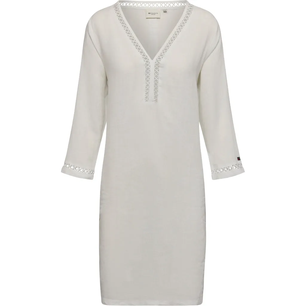 Diaz Linen Dress - White