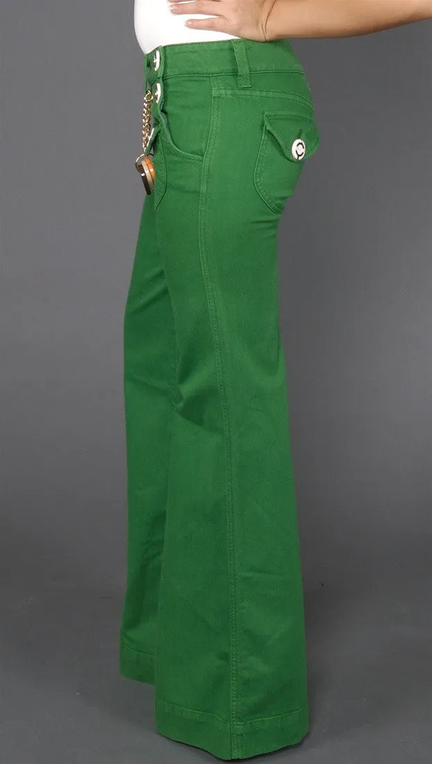 Dittos Sailor Baby Denim in Grass Green