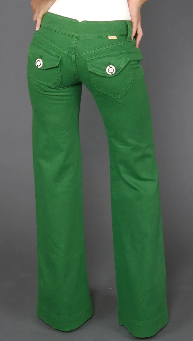 Dittos Sailor Baby Denim in Grass Green