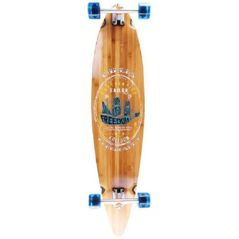 Ehlers Sailor 44" Bamboo Pintail Longboard