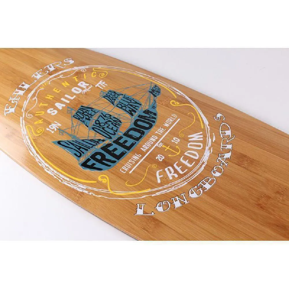 Ehlers Sailor 44" Bamboo Pintail Longboard